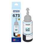 Botella De Tinta Para Impresora Cyan Claro 70 Ml 673 - Epson