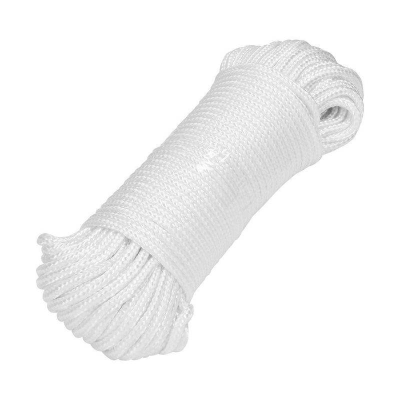 Lazo Cuerda de Poliéster 5/32 Plg x 30 M Blanco
