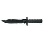 Cuchillo Táctico Negro de 8 Plg