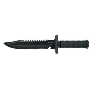Cuchillo Táctico Negro de 8 Plg