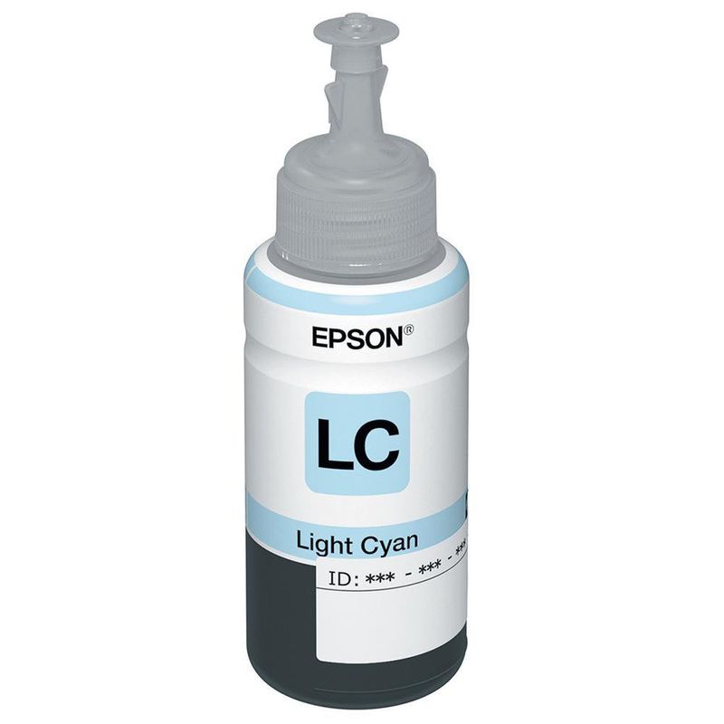 Botella De Tinta Para Impresora Cyan Claro 70 Ml 673 - Epson