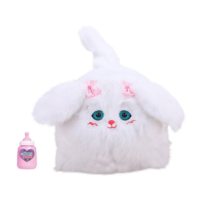 Conejo de Peluche Interactivo con Movimiento Color Blanco