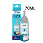 Botella De Tinta Para Impresora Cyan Claro 70 Ml 673 - Epson