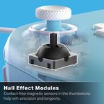 Control Alámbrico para Nintendo Switch Diseño Mushroom Kingdom