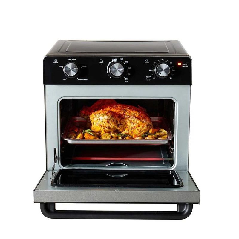 Horno con Freidora de Aire Oster de 22 L y Revestimiento Antiadherente