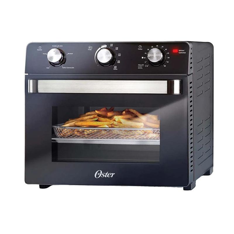 Horno con Freidora de Aire Oster de 22 L y Revestimiento Antiadherente