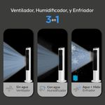 Enfriador de Aire de 4 L Navia 3 en 1 de 101 cm