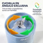 Licuadora Portátil Oster GoMAX de 590 ml Color Azul