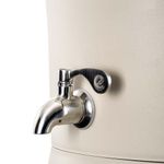 Ecofiltro Mazari con Llave de Acero Inoxidable Color Marfil