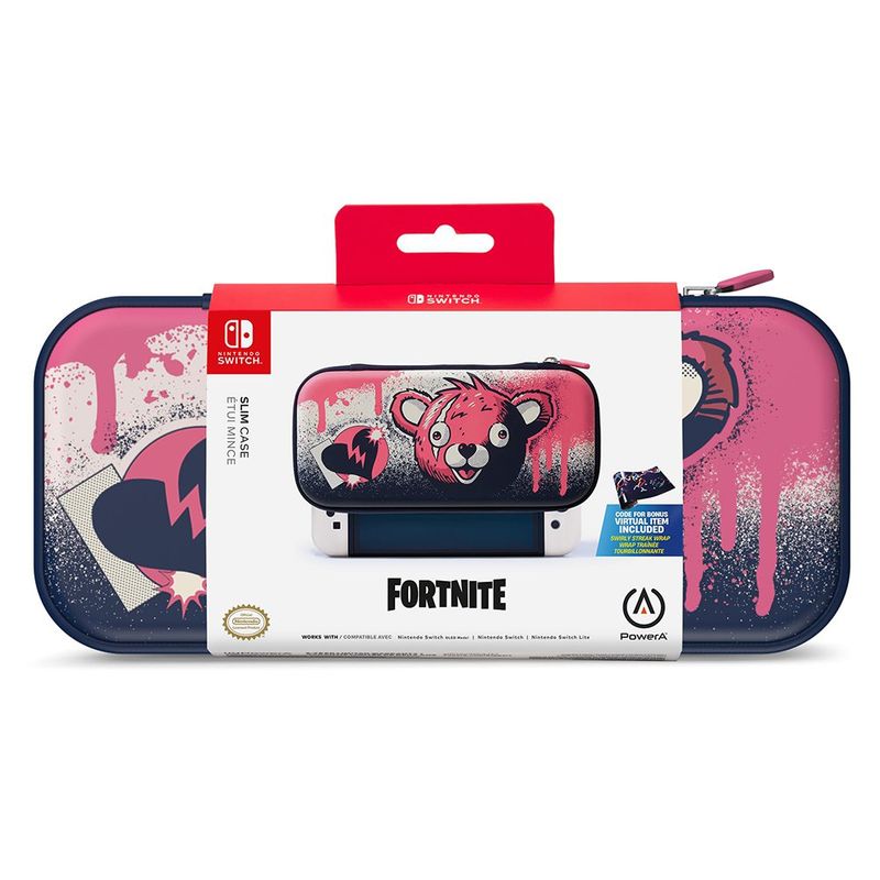 Estuche de Viaje para Nintendo Switch Diseño Fortnite Bear