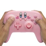Control Inalámbrico para Nintendo Switch Diseño Kirby Mouthful