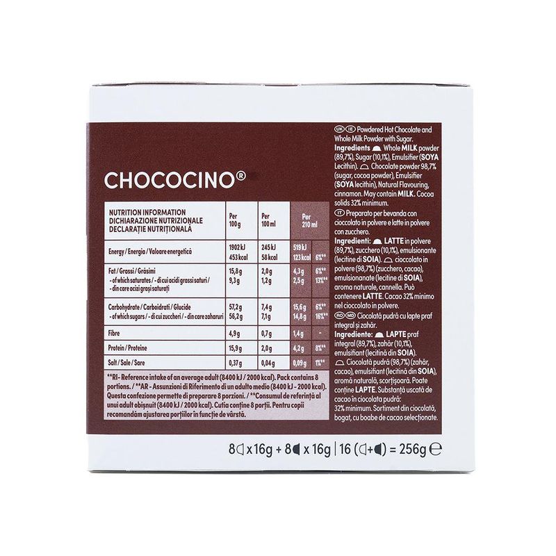 Caja de 16 Cápsulas Dolce Gusto Dolce Gusto Sabor Chococino