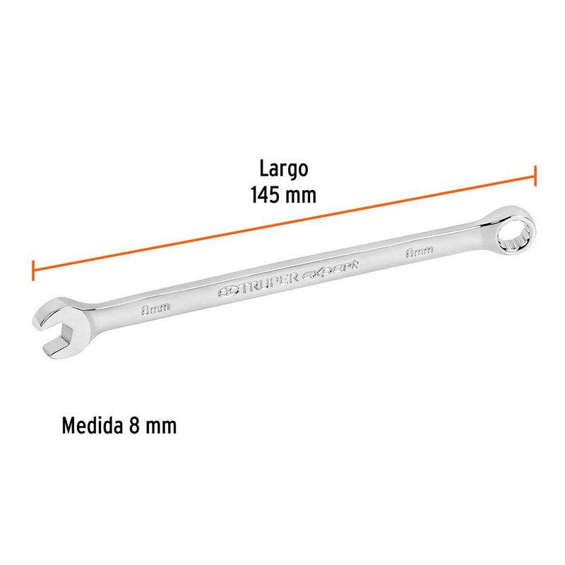Llave de Cola Corona de 8 Mm - Truper Expert