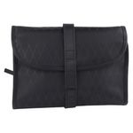 Bolsa de Baño con Compartimentos y Gancho Para Viajes Color Negro