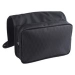 Bolsa de Baño con Compartimentos y Gancho Para Viajes Color Negro