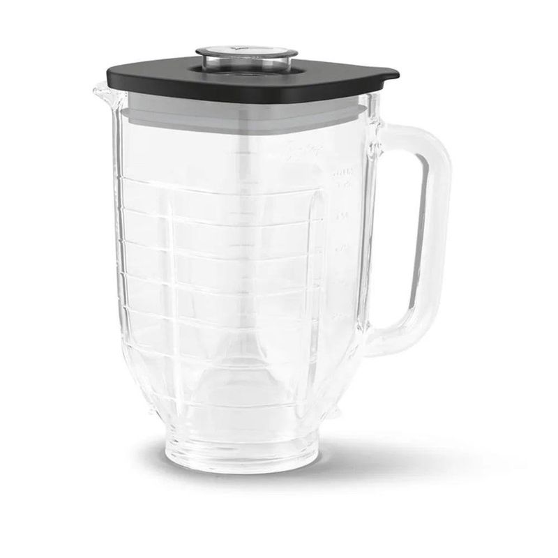 Vaso de Vidrio con Tapa Boroclass de 1.75 L para Licuadora Oster