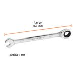 Llave de Cola Corona de 11 Mm con Matraca - Truper