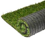 Grama Sintética Realista para Jardín y Exterior de 100 x 400 Cm