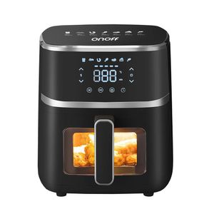 Freidora de Aire de 5 L con Panel Táctil y Rejilla Antiadherente