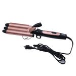 Rizador de Cabello Profesional Viva KM-1010A de Triple Barril