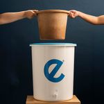 Purificador de Agua Tonelito Plástico Blanco 55 L