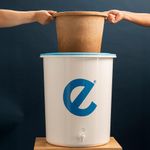 Purificador de Agua Tonelito Plástico Blanco 55 L