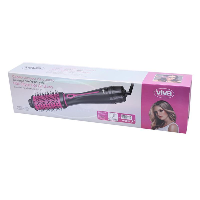 Cepillo Secador de Cabello Viva KM-8012 de 1000 W