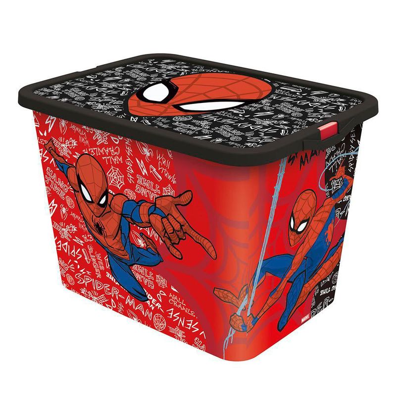 Caja Organizadora Infantil Click 23 L Spider-Man