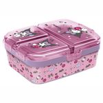 Contenedor XL para Alimentos con Compartimentos Kuromi