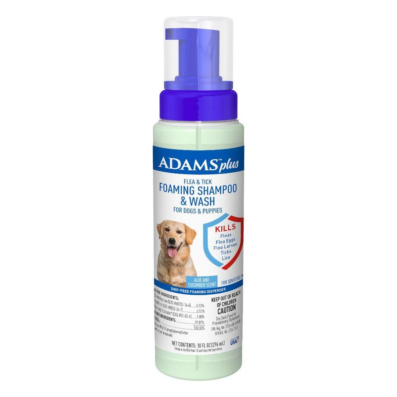 Shampoo Espumoso Antipulgas para Perros de 296 Ml