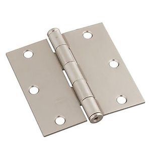 Bisagra Tipo Libro Níquelado 3 Uds de 3 1/2 Plg