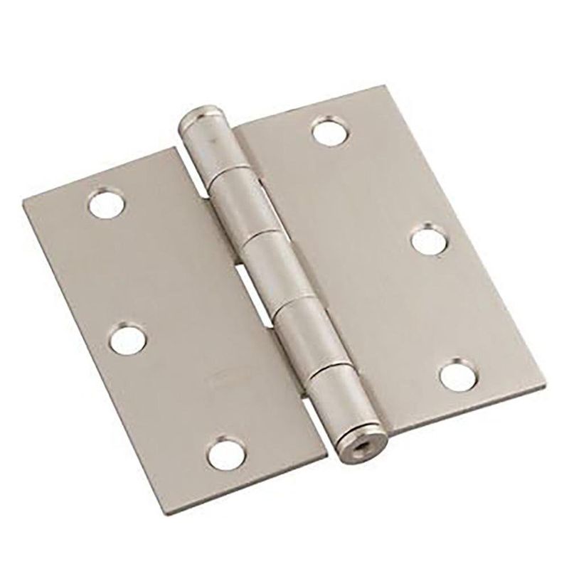 Bisagra Tipo Libro Níquelado 3 Uds de 3 1/2 Plg