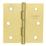 Bisagra Libro Acero Dorada 2 Uds de 2 1/2 Plg