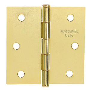 Bisagra Libro Acero Dorada 2 Uds de 2 1/2 Plg