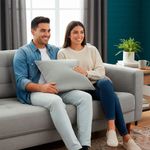 Cojín Decorativo de Terciopelo con Brillo 40 x 40 Cm Gris Oscuro