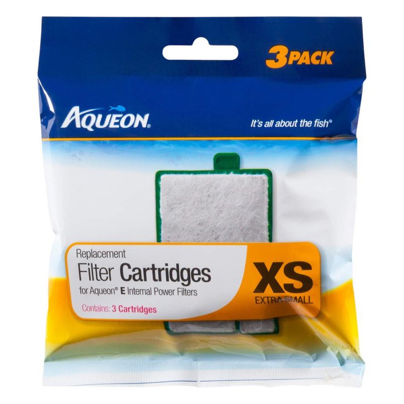 Cartucho de Repuesto para Filtro Aqueon Talla XS 3 Pzas