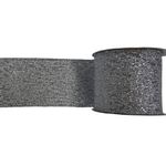 Listón Plateado 2.5 Plg X 10 Yardas - Scandi