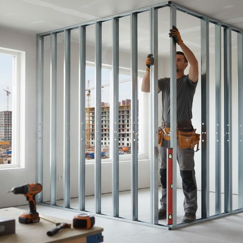 Poste para Tablayeso 2-1/2 plg x 10 pies