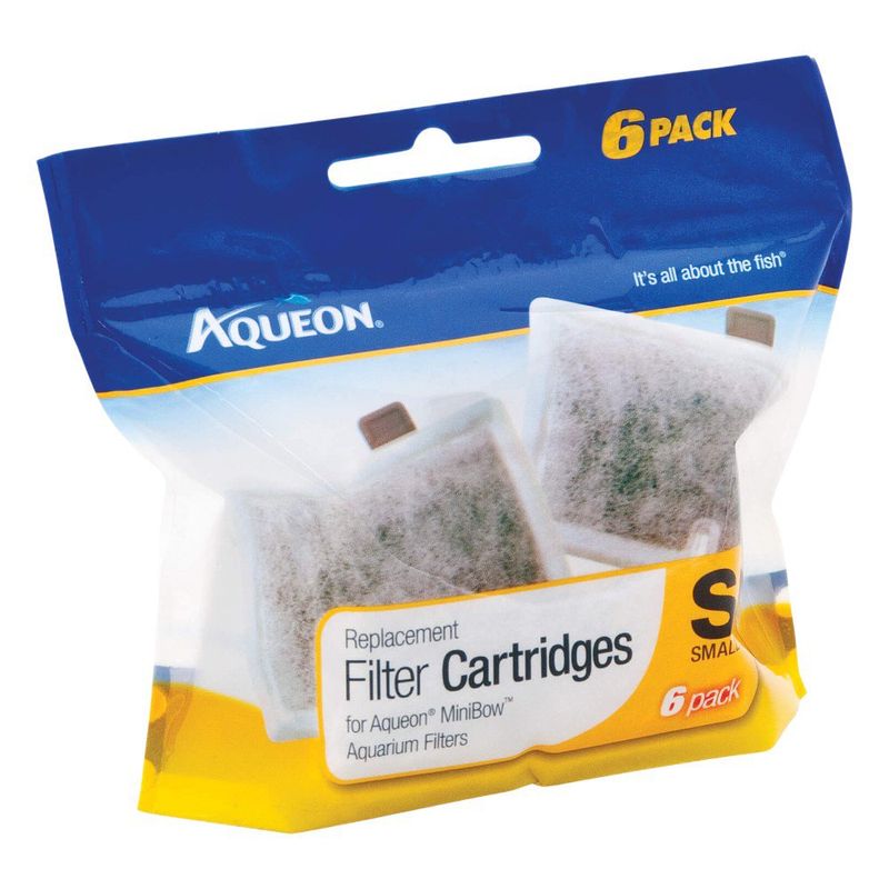 Cartucho de Repuesto para Filtro Aqueon Talla S 6 Pzas
