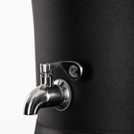 Ecofiltro Mazari con Llave de Acero Inoxidable Color Negro