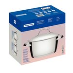 Olla Tramontina Allegra de 20 cm en Acero Inoxidable con Tapa