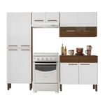 Mueble de Cocina Quartz 201 x 220 x 36 cm Color Blanco