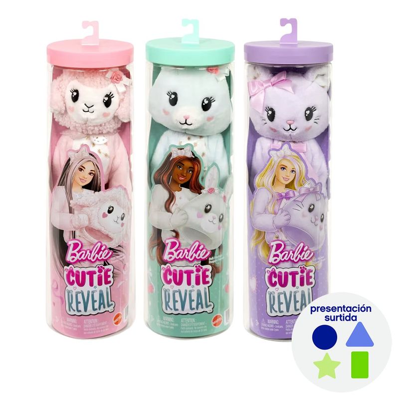 Muñeca Barbie Cutie Reveal Care Bears Sorpresa Diseños Surtidos
