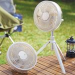 Ventilador Recargable Inalámbrico Morphy Richards Color Blanco