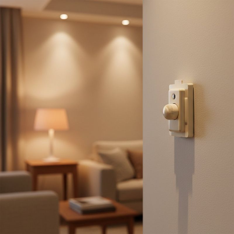 Dimmer Universal Sencillo Magic Marfil 500 W