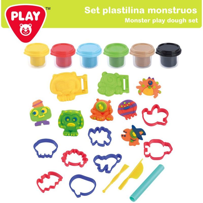 Set de Plasticina Monstruos Multicolor 8 Pzas