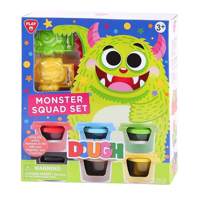 Set de Plasticina Monstruos Multicolor 8 Pzas