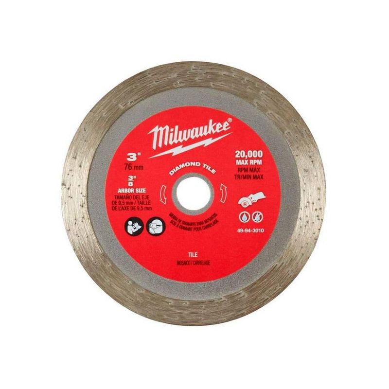 Disco Diamantado Rin Segmentado de 3 Plg