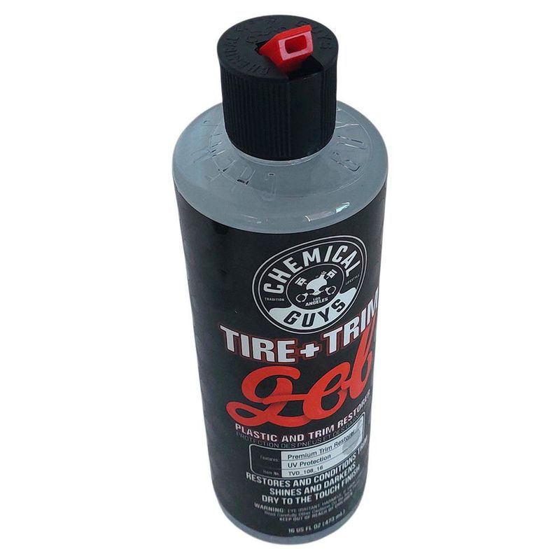 Gel Restaurador para Plástico y Llantas Chemical Guys de 473 ml