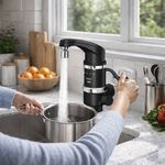 Grifo Eléctrico con Calentador Elegance 4 Temperaturas Color Negro